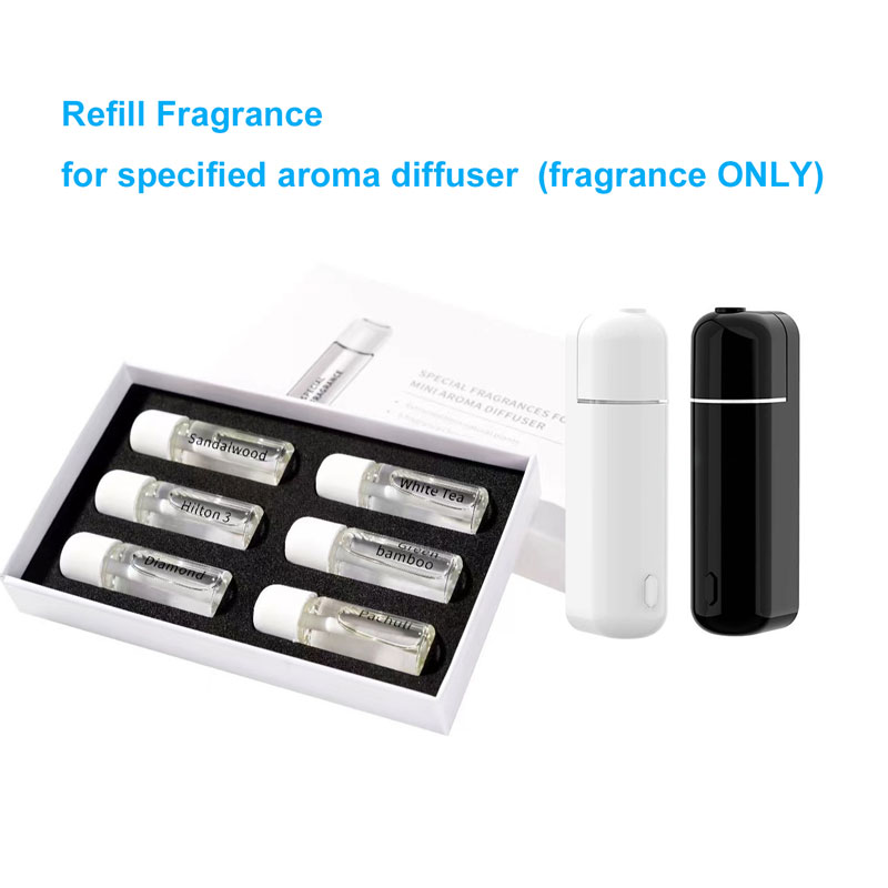 Perfume Fragrance Refill - 6-teiliger Ersatzduft für bestimmte Auto-Lufterfrischer, Diffusor