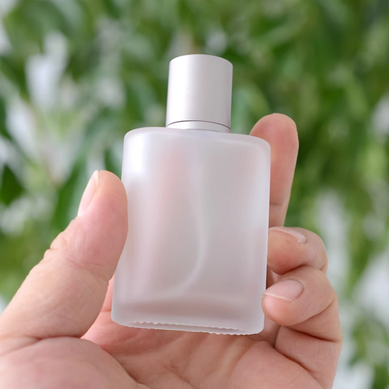 Perfume Imperium Fragrance World - 30/50ml Schraubverschluss-Sandstrahlglas-Parfümflasche, leer, nachfüllbar, feiner Sprühnebel,