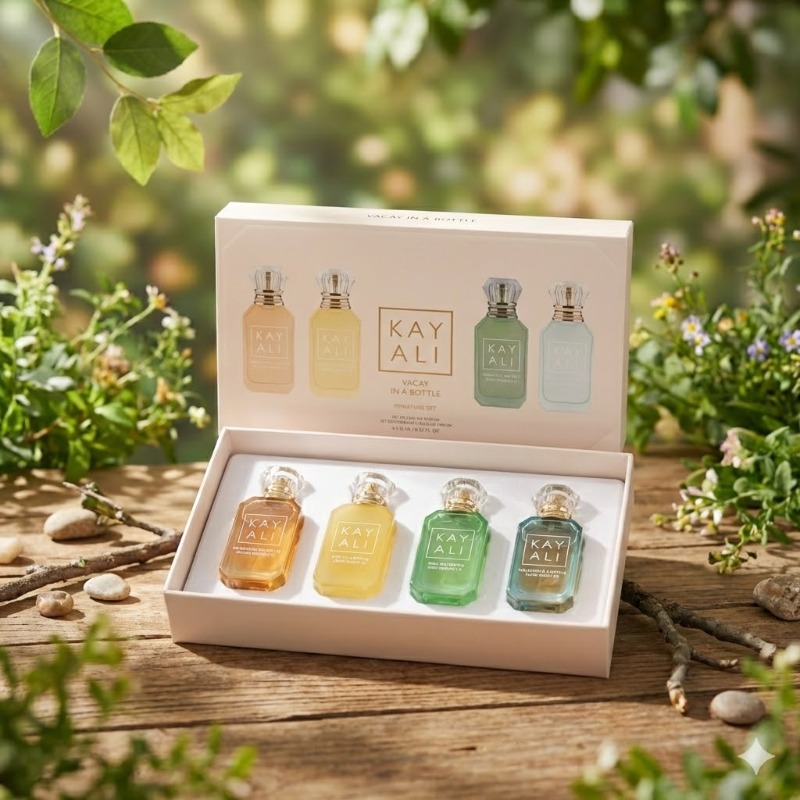Perfume Fragrance Vanilla - 4*10ml KAYALI Unisex Parfüm-Set Langanhaltend Frisch