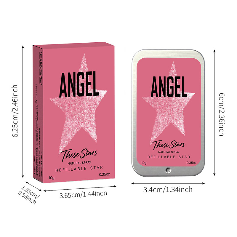 Perfume Fragrance Refill - Angel Star Solid Parfümcreme, tragbarer nachfüllbarer
