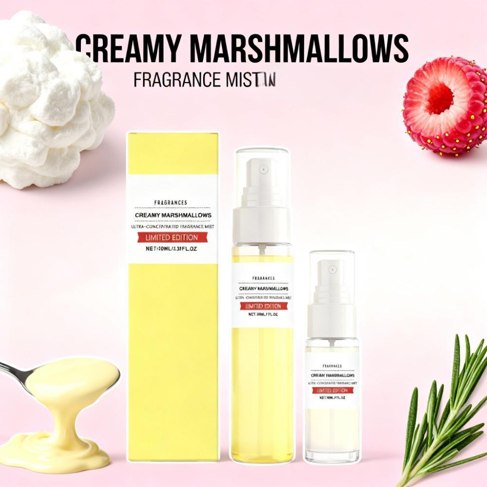 Perfume Fragrance Vanilla - Cremiger Marshmallow-Parfümnebel, süßer warmer Gourmet-Duft, ultrakonzentrierte