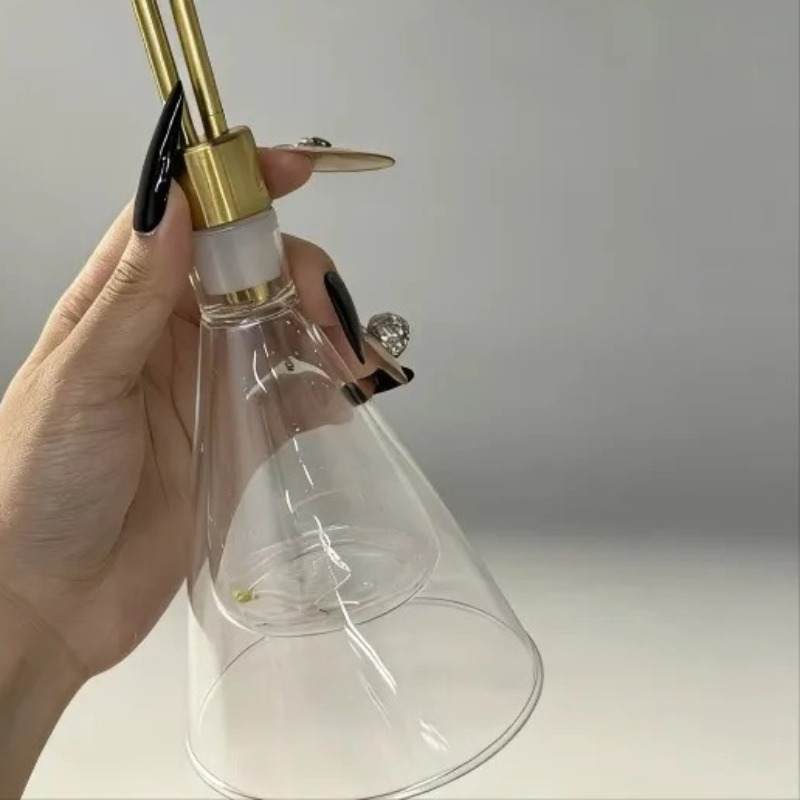 Perfume Fragrance Shop - Golden-Head Glas-Duftflasche, Parfüm-Tester für Wein, ätherische